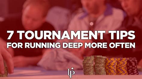 poker tournament tips reddit